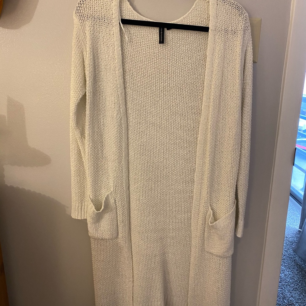 Moon & Madison White Cardigan